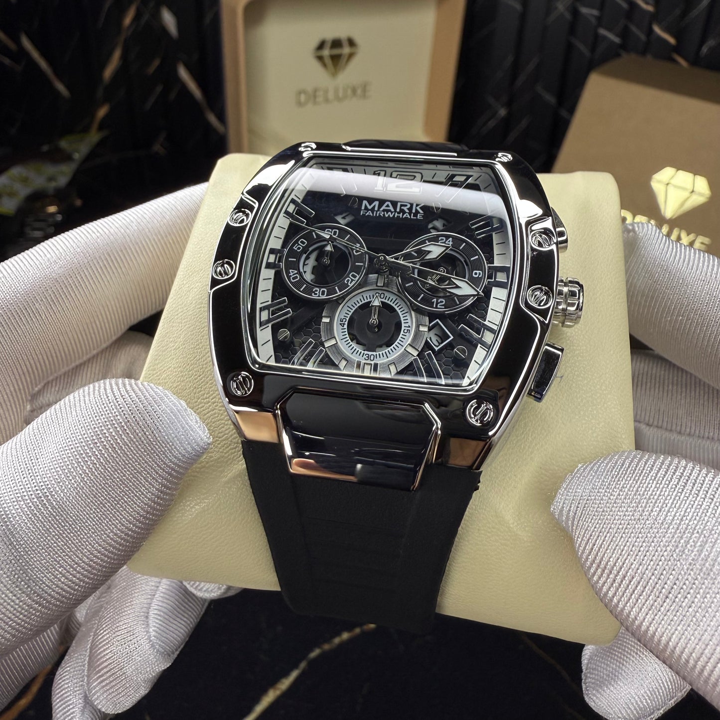 chronox(black silver)