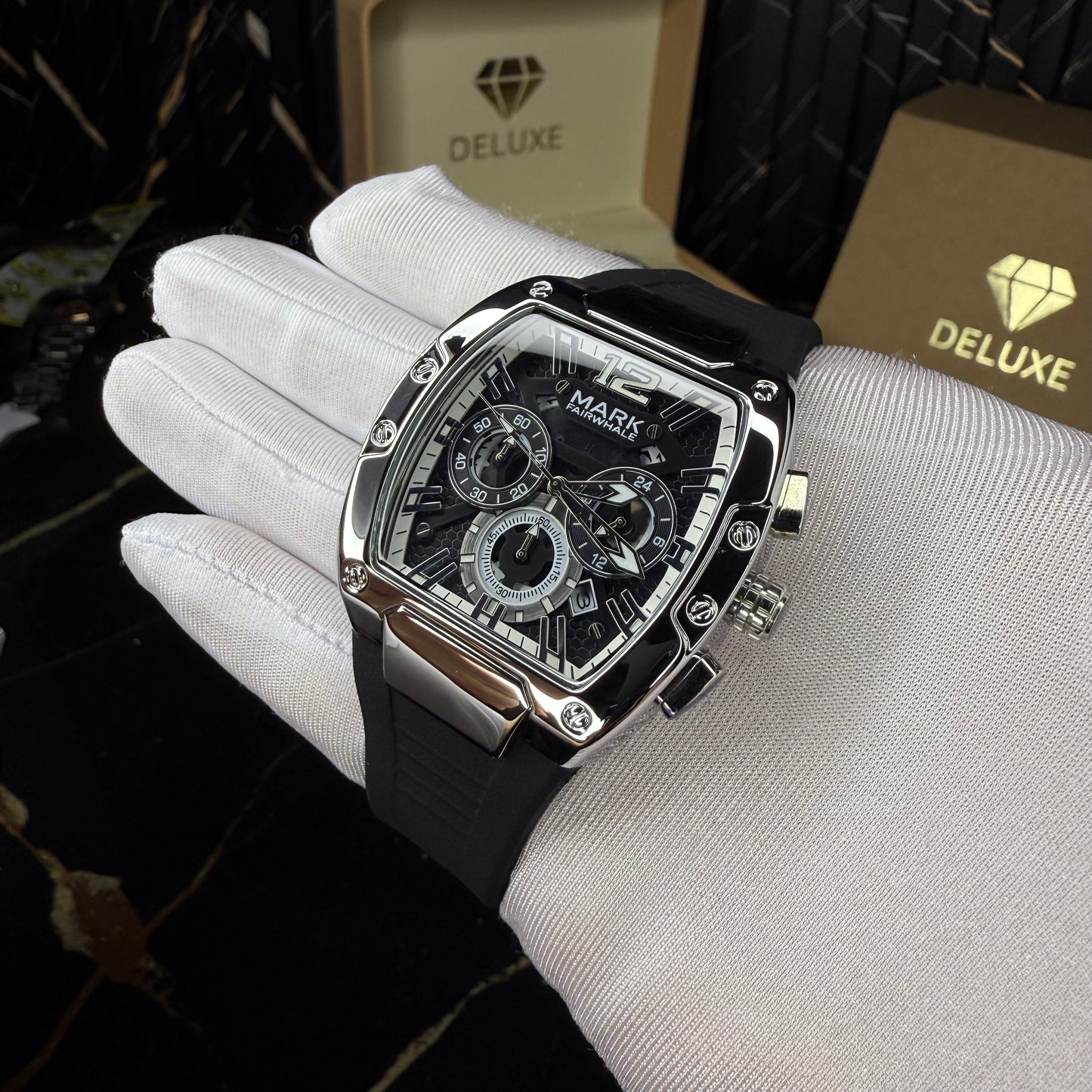 chronox(black silver)