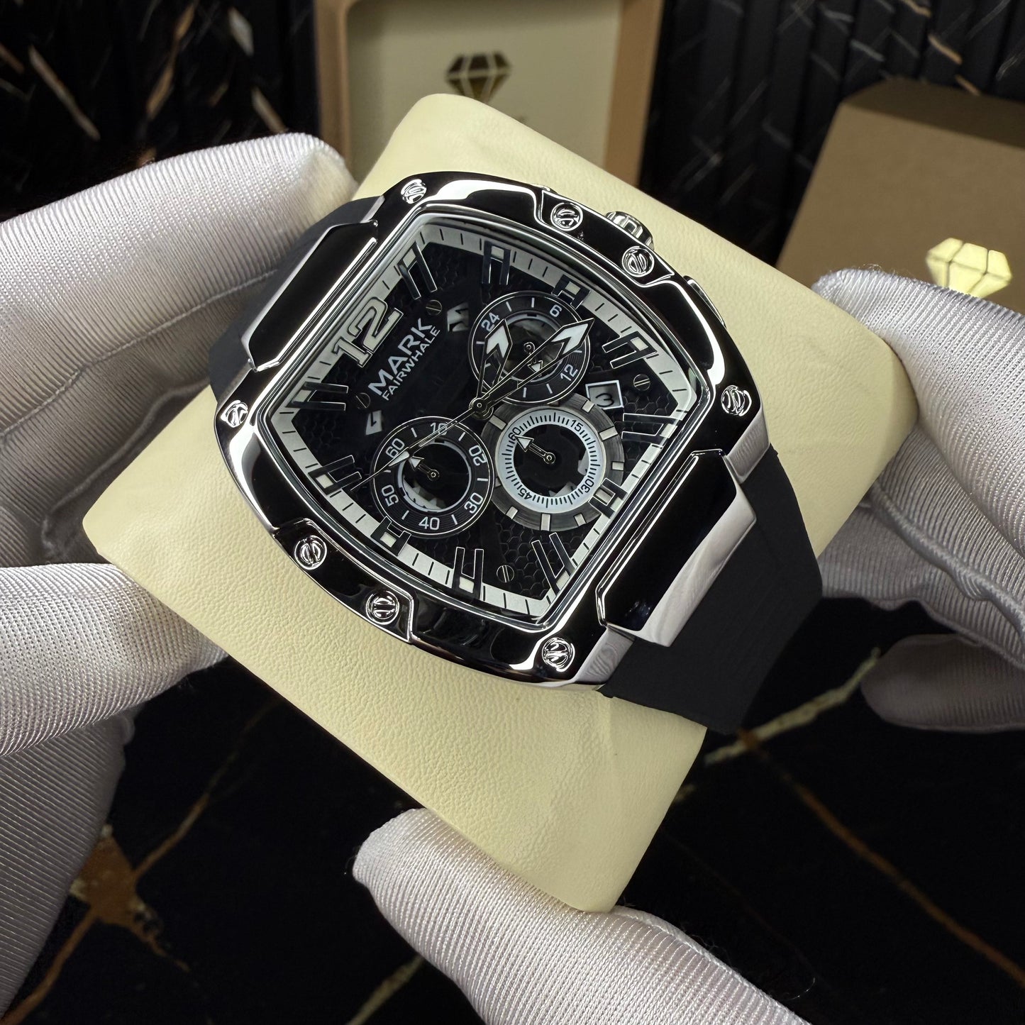 chronox(black silver)