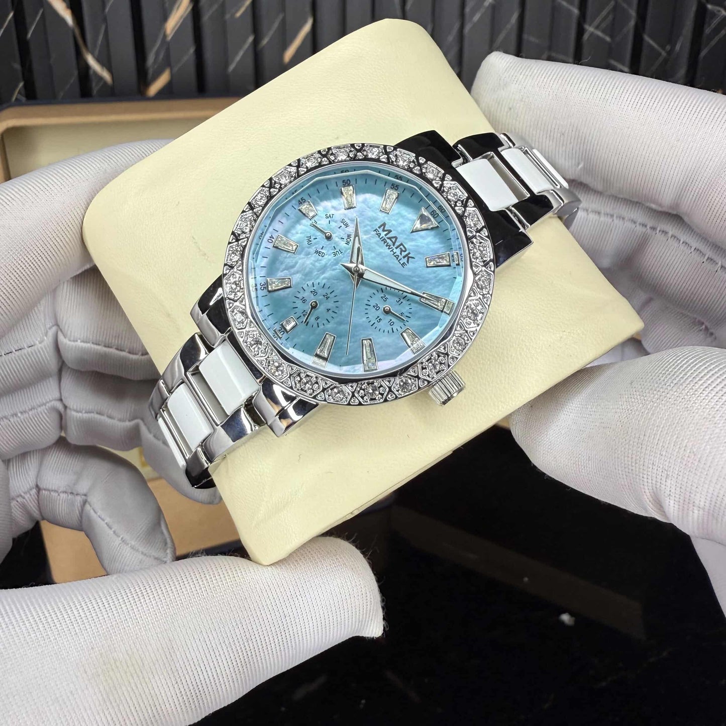 Pearl radiance(silver blue)