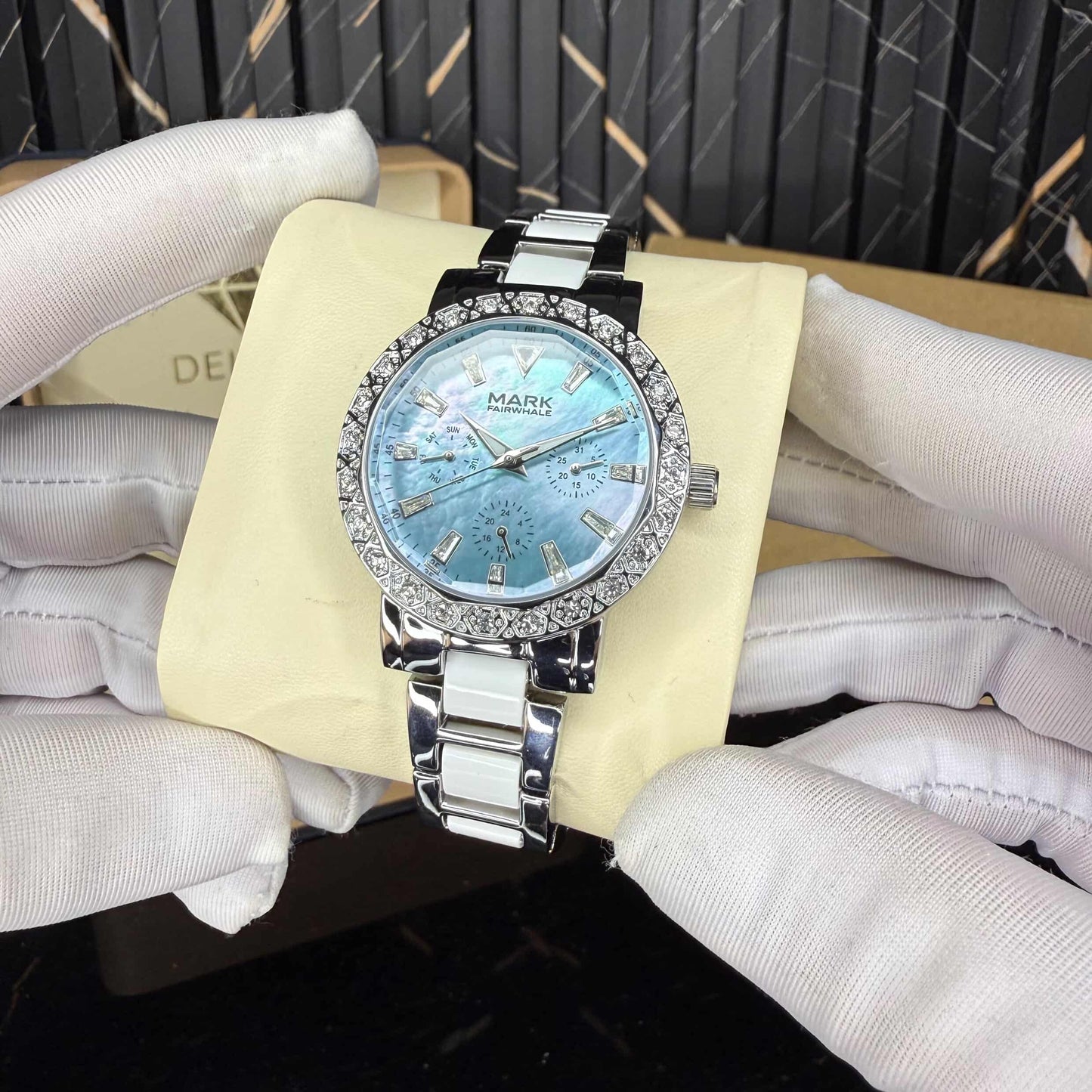 Pearl radiance(silver blue)