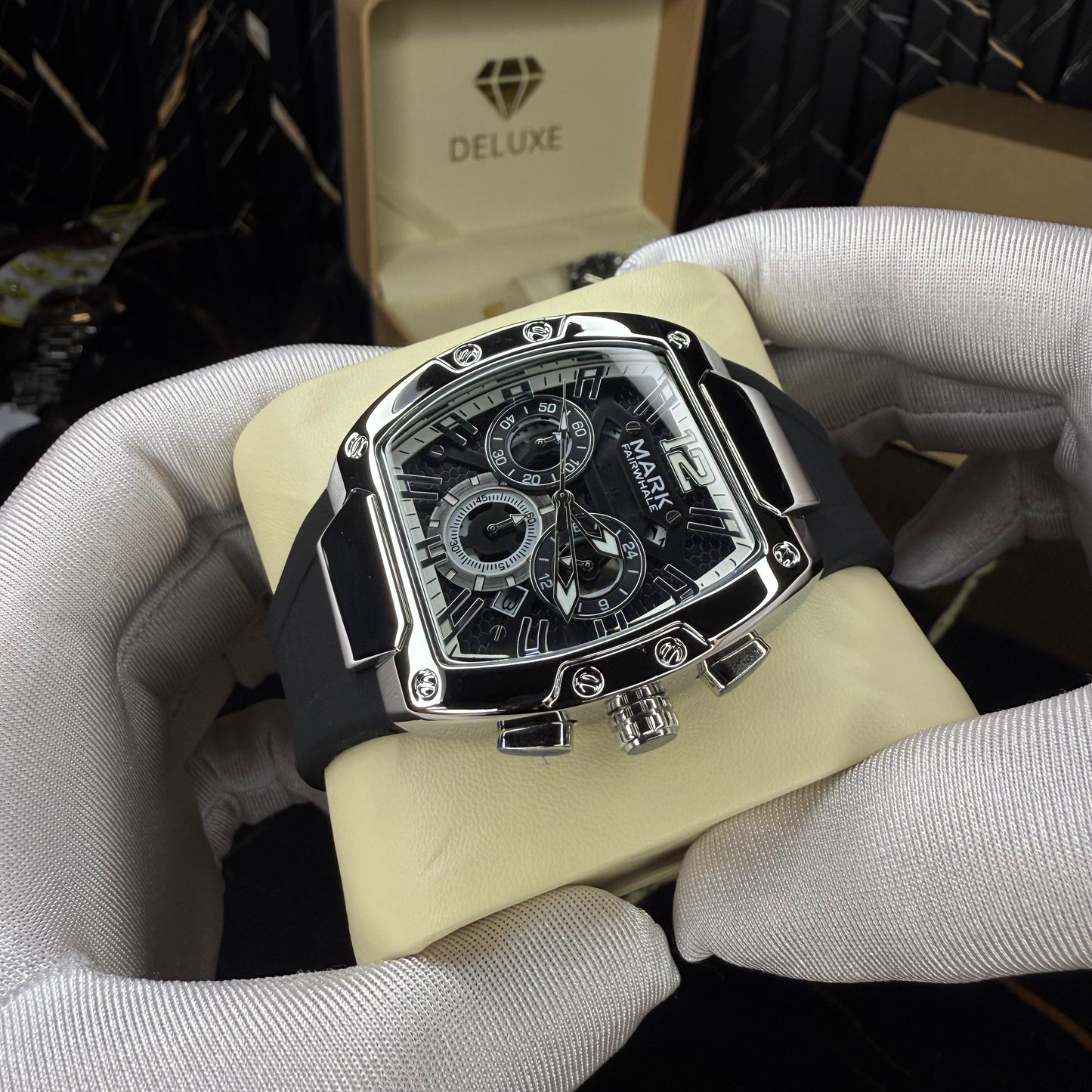 chronox(black silver)