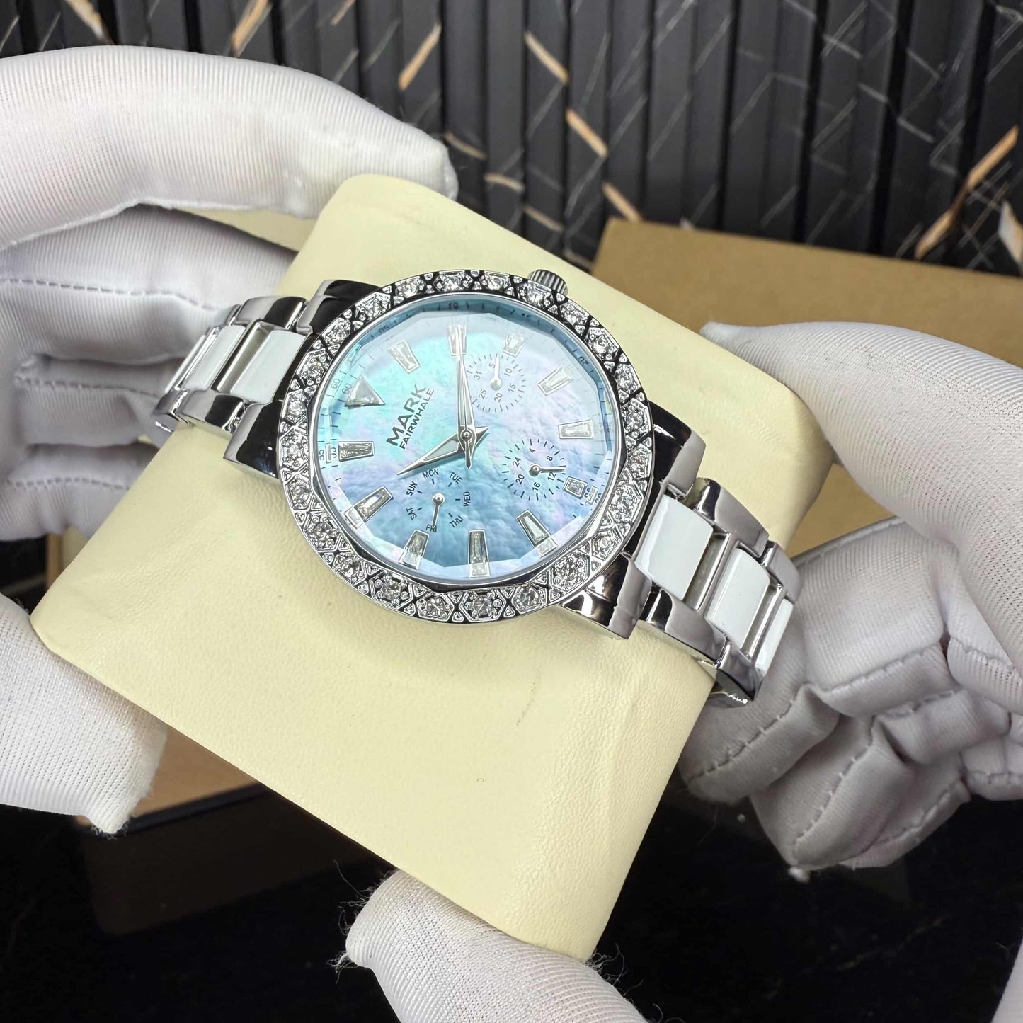 Pearl radiance(silver blue)