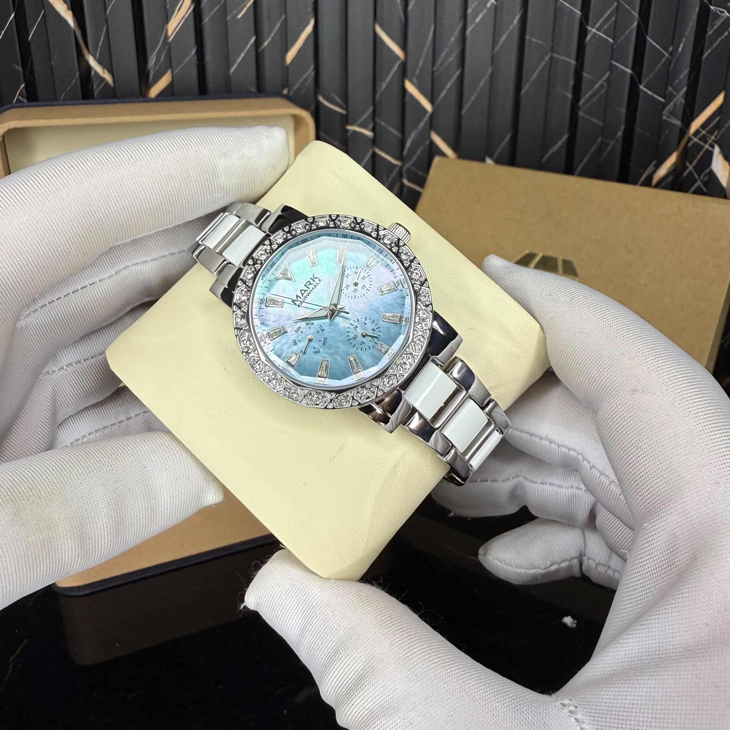 Pearl radiance(silver blue)